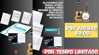 + de 100 Músicas para tocar no cavaquinho de modo FÁCIL| Escola de Cavaco Daniel Martins