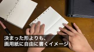 【モーニングページ】手帳買いました【アシュフォード】