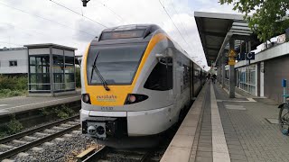 eurobahn Mitfahrt im Stadler Flirt 1 von Paderborn Hbf bis Lippstadt auf der RB 89