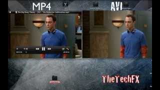 MP4 vs. AVI