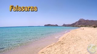 04 Grecja/Kreta - piękny dzień, cudowna, długa, piaszczysta plaża Falasarna (Phalasarna)