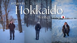 Spend 6 Days with me travelling to Hokkaido, Japan (Winter Vlog) 🇯🇵🧊❄️🥶 *TURN ON THE CC*