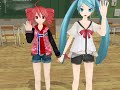 MMD Stop Don't Talk To Me Shiny Miku & M S J  Teto Kasane