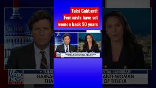 Tulsi Gabbard: The left wants to erase women #shorts