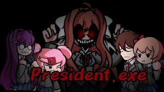 President.exe - Takeover But Doki Doki Takeover And Monika.exe Sing It // 100k view special