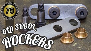 Fabricating the Springer front end Rockers for the Honda Rebel bobber Part 16