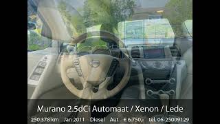 Nissan Murano 2.5dCi Automaat / Xenon / Leder / Navi