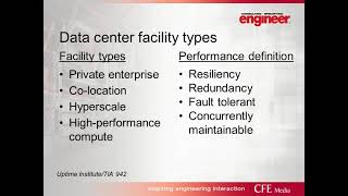 How to specify backup, standby and emergency power in mission critical facilities