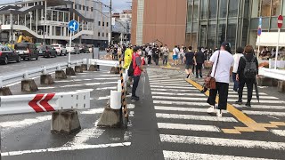 今の大和西大寺駅前　安倍晋三先生のご冥福をお祈り申し上げます。必ずご遺志を受け継ぎます。