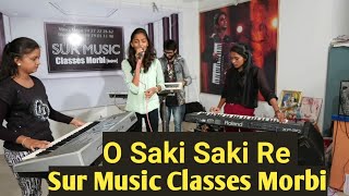 O Saki saki {batla  House} singing by Avni piano by Namrata &bhakti -sur music classes morbi