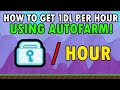 BIG PROFIT FROM LEGAL AUTOFARM! HOW TO GET RICH NO BREAK WITH LATTICE FENCE | Growtopia