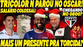 DINGO BELL.. Torcida do SÃO PAULO recebe 2° PRESENTÃO de Natal? Oscar com salário ASTRONÔMICO!