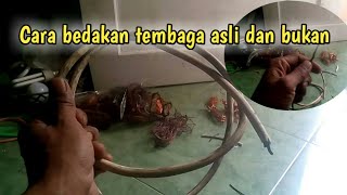 Cara bedakan tembaga asli dan bukan