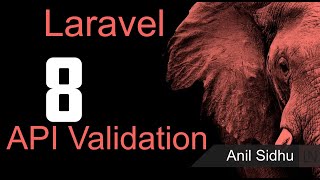 Laravel 8 tutorial -  API Validation