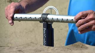 Introducing Beach Comb TM  Personal Bunker Rake