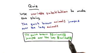 Variable Substitution - Web Development