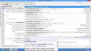 Java code - Creat new data write XML file using DOM example