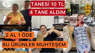 10 TL’ye BULDUM❌HEMEN ALDIM❌2 AL 1 ÖDE ÜRÜNLERİM GELDİ❌BUNU ALIN❌HAZIRLIKLAR TAMAM❌GİDİYORUM❌#vlog