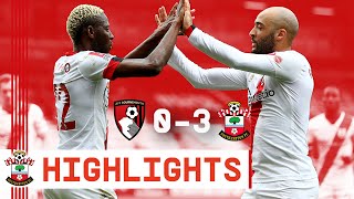 90-SECOND HIGHLIGHTS: Bournemouth 0-3 Southampton | Emirates FA Cup