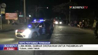 Depo Pertamina Terbakar