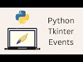 Tkinter Tutorial For Beginners - Python Tkinter Events | Tkinter event handling