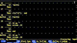 FilePro - Chapter 5 - Define Processing showctr