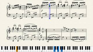 Klavierstück in C (original composition)