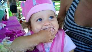 The aftermath of Ruby's cake