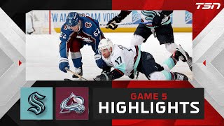 HIGHLIGHTS: Game 5 -- Colorado Avalanche vs. Seattle Kraken