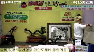 (🔴LIVE생방송) 천안도깨비경매장🪽 수요일 현장경매 실시간생중계 (2025.02.26)