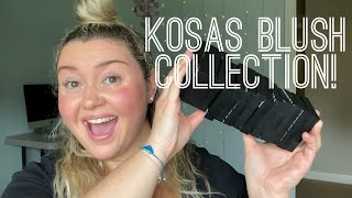 Swatching the Entire Kosas Blush Collection!