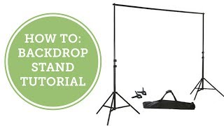 How To: Backdrop Stand Tutorial | BalsaCircle.com