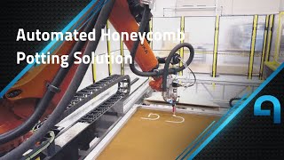 Airborne Automated Honeycomb Potting - Honey Bee