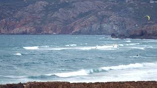 Windsurfers at Praia do Guincho, Cascais, Portugal