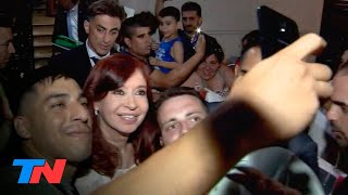 Traspaso presidencial: la primera noche de Cristina Kirchner como vicepresidenta