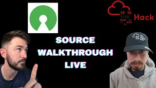 TryHackMe Source Official Walkthrough Live With InfoSec Pat & KevTech