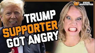 Trump Supporter Heckler Gets Owned - Steve Hofstetter