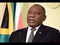 President Cyril Ramaphosa announces the new members of the National Executive