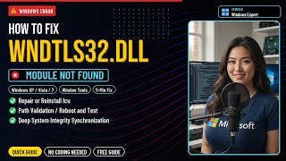 Fix wndtls32.dll UI Error!