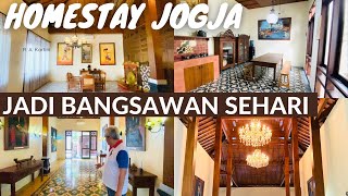 HOMESTAY JOGJA RASA BANGSAWAN | 4 KAMAR BISA UNTUK 10 ORANG #yogyakarta