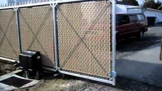 Aluminum Cantilever Gate - Nanticoke Fence