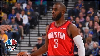 Chris Paul leads Rockets to win vs. Warriors with James Harden out | NBA Highlights