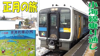 【2021-2022正月旅8】ハイブリッド気動車で行く高原列車の旅。【小諸⇒小淵沢】