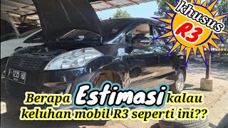 Estimasi perbaikan kaki-kaki mobil R3 || by Evan Understeel