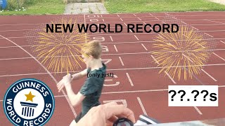NEW 400m WORLD RECORD (In crocs)