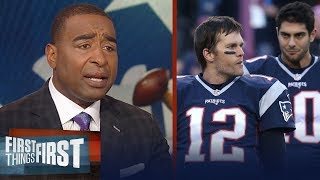 Cris Carter reacts to Jimmy G's comment that he's 'better than' Tom Brady | NFL | FIRST THINGS FIRST