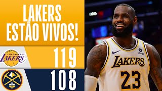 Lakers vencem Nuggets e SEGUEM VIVOS nos PLAYOFFS! | Melhores Momentos