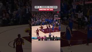 When Kyrie Irving hit the game-winner in a wild ending to Cavs-Warriors 2016 Christmas game 🤯