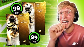 Using A 99 Overall Madden GOD Squad..!