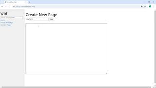 CS50 Harvard Web programming with Python & Javascript Project 1 "Wiki"